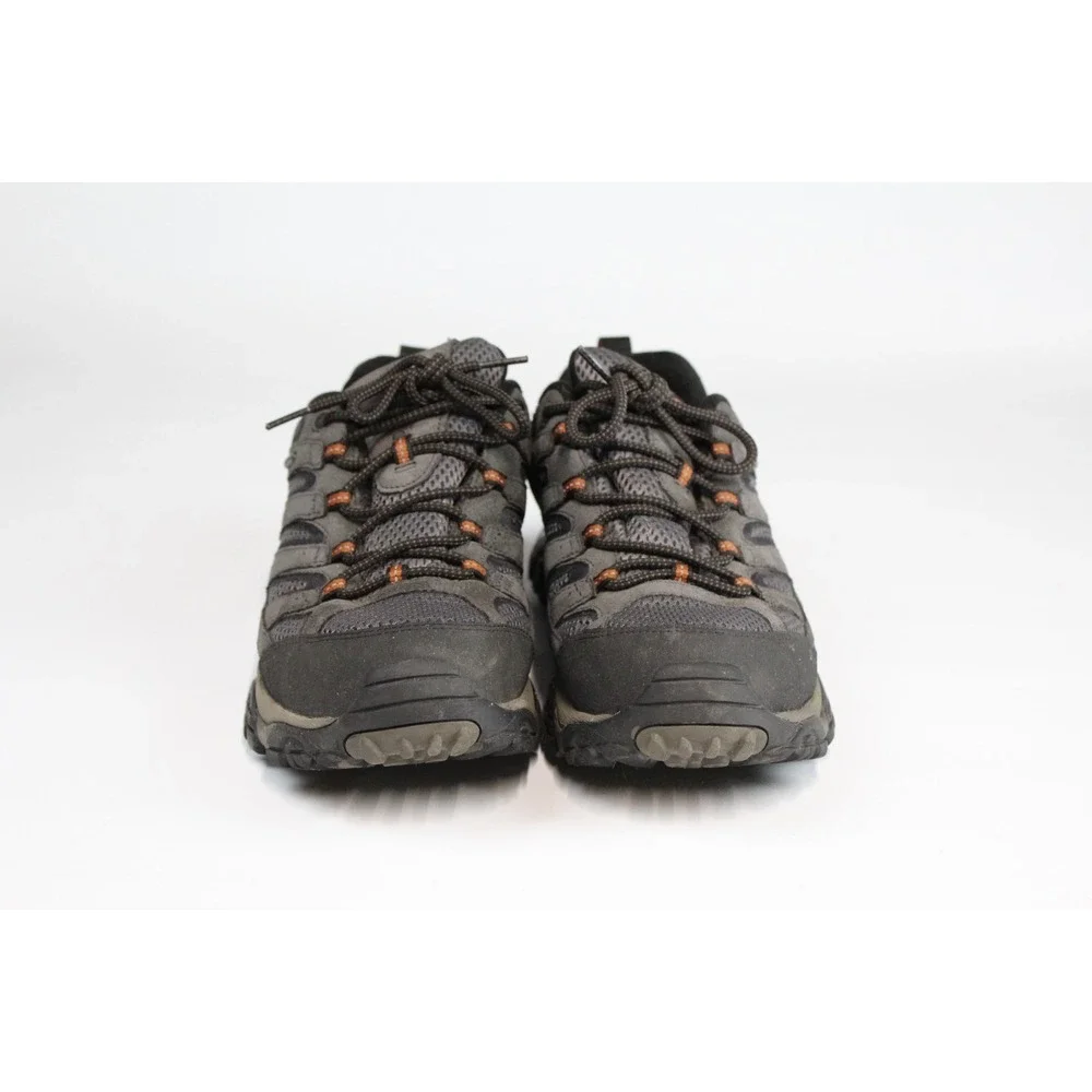 Merrell Vibram Waterproof Men's Hiking Shoes Gray Black Orange US 10.5 J06029W